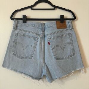 Levi’s High Rise Jean Shorts - Wedgie High-Rise Denim Short Awesome Street